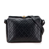 Secondhand Chanel CC Quilted Lambskin Crossbody