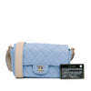 Chanel CC Quilted Caviar Single Flap Secondhand