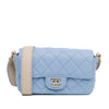 Chanel CC Quilted Caviar Single Flap Secondhand