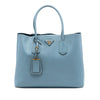 Prada Large Saffiano Cuir Double Satchel Secondhand