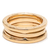 Bvlgari 18K Yellow Gold B.Zero1 Three Band Ring Secondhand