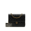Secondhand Chanel Small CC Quilted Lambskin Single Flap