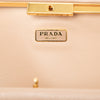 Prada Saffiano Lux East West Frame Clutch Secondhand