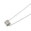 Bvlgari 18K White Gold Small B.zero1 Pendant Necklace Secondhand