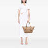 Burberry Medium Haymarket Check Coated Canvas Salisbury Tote Secondhand