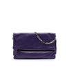 Prada Soft Calf Fold Over Shoulder Bag Secondhand