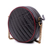 Gucci Mini GG Marmont Matelasse Leather Torchon Round Crossbody Secondhand