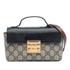 Gucci Mini GG Supreme Padlock Satchel Secondhand