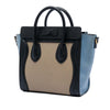 Celine Nano Tricolor Leather Luggage Tote Secondhand