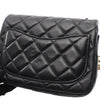 Chanel Mini Square Classic Lambskin Pearl Crush Single Flap Secondhand
