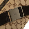 Gucci GG Canvas Double Pocket Belt Bag Secondhand