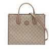 Gucci Small GG Supreme Interlocking G Tote Secondhand