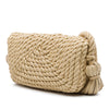 Bottega Veneta Twisted Lambskin Torchon Tasseled Crossbody Secondhand