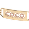 Chanel Gold Plated Strass Coco Double Chain Belt Secondhand
