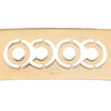 Chanel Gold Plated Strass Coco Double Chain Belt Secondhand