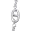 Hermès Sterling Silver Farandole Long Necklace 120 Secondhand