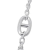 Hermès Sterling Silver Farandole Long Necklace 120 Secondhand