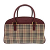 Burberry House Check Canvas Handbag Secondhand