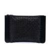 Bottega Veneta Intrecciato Trimmed Leather Clutch Secondhand