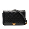 Chanel Quilted Caviar Boy Wallet on Chain Secondhand