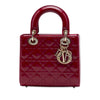 Dior Small Patent Cannage Lady Dior Secondhand