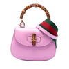 Gucci Mini Calfskin Web 1947 Bamboo Top Handle Bag Secondhand