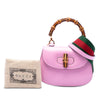 Gucci Mini Calfskin Web 1947 Bamboo Top Handle Bag Secondhand