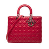 Dior Large Lambskin Cannage Lady Dior Secondhand