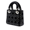 Secondhand Dior Mini Satin Cannage Strass Crystal Embellished Lady Dior