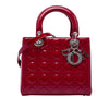 Dior Medium Patent Cannage Lady Dior Secondhand