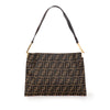 Fendi Zucca Canvas Shoulder Bag Secondhand