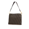 Fendi Zucca Canvas Shoulder Bag Secondhand