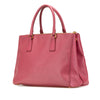 Prada Medium Saffiano Lux Galleria Double Zip Satchel Secondhand