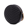 Secondhand Saint Laurent Grain De Poudre Chevron Round Vinyle Camera Bag