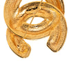Secondhand Chanel CC Gold Plated Quilted Brooch