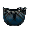 Burberry Supernova Check Coated Canvas Gradient Drawstring Crossbody Secondhand