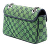Gucci Medium GG Marmont Matelasse Diagonal GG Canvas Shoulder Bag Secondhand