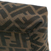 Fendi Zucca Canvas and Leather Chain Maxi Baguette Secondhand