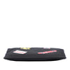 Dior Nylon Patch Embellished Zip Clutch Secondhand