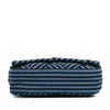 Chanel Canvas Stripe Flap Bag Secondhand