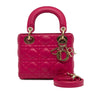 Dior Mini Lambskin Cannage Lady Dior Secondhand