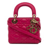 Dior Mini Lambskin Cannage Lady Dior Secondhand