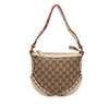 Secondhand Gucci GG Canvas Web Pelham Studded Hobo