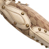 Secondhand Gucci GG Canvas Web Pelham Studded Hobo