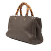Gucci Medium Calfskin Bamboo Shopper Satchel Secondhand