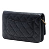 Chanel CC Quilted Caviar Wallet on Chain Secondhand