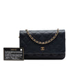 Chanel CC Quilted Caviar Wallet on Chain Secondhand