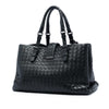 Bottega Veneta Small Nappa Intrecciato Roma Satchel Secondhand