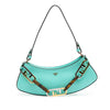 Fendi Leather OLock Swing Satchel Secondhand