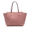 Gucci Medium Leather Swing Tote Secondhand
